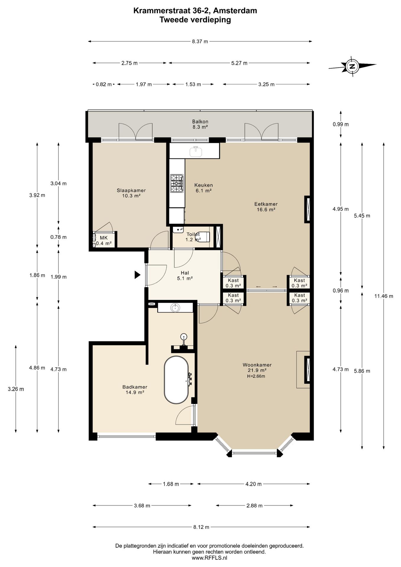 Foto 29 van Krammerstraat 36-2