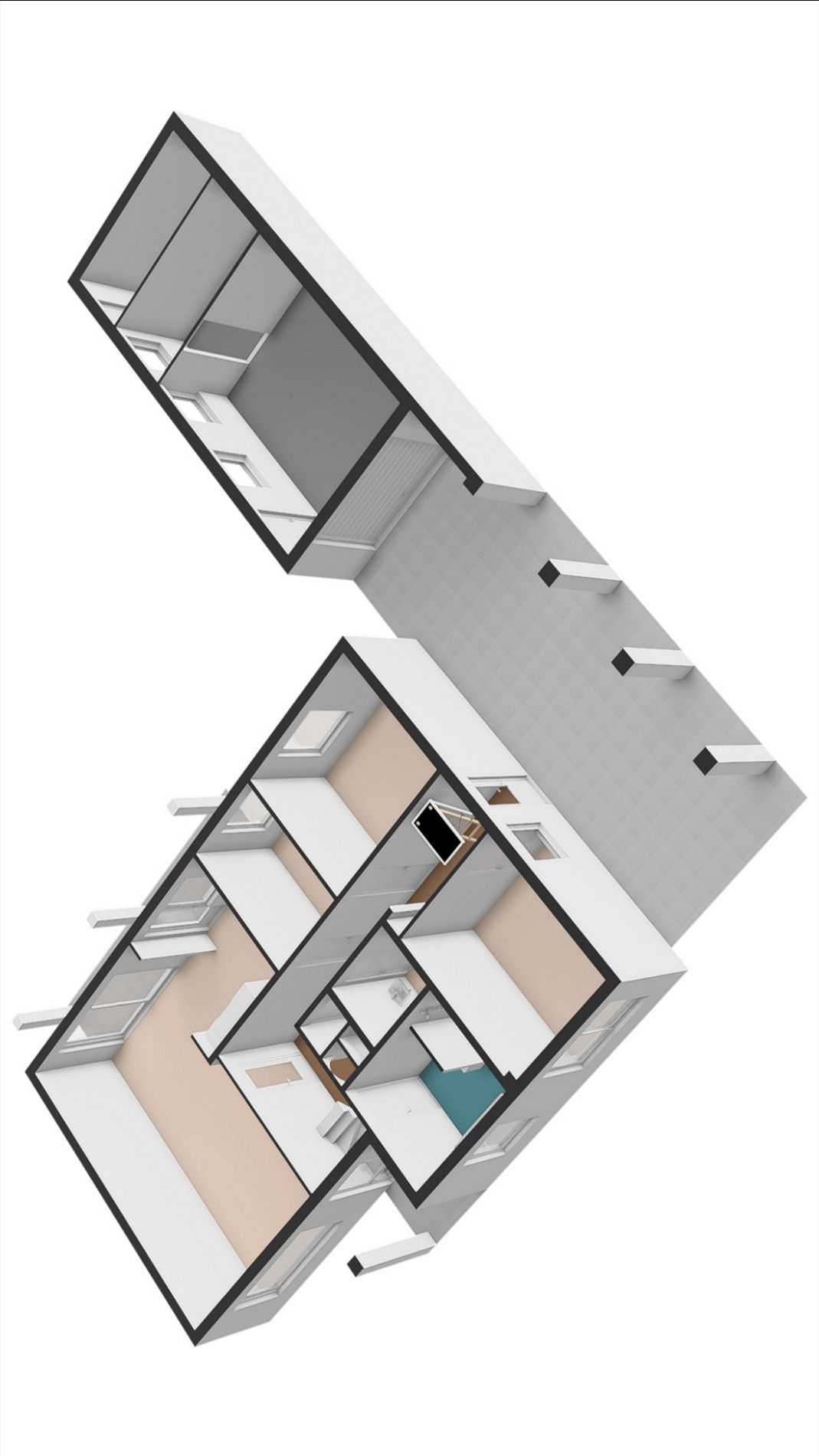 Spacious Semi-Bungalow with Solar Panels and Large Garage on 692m² Plot — 36