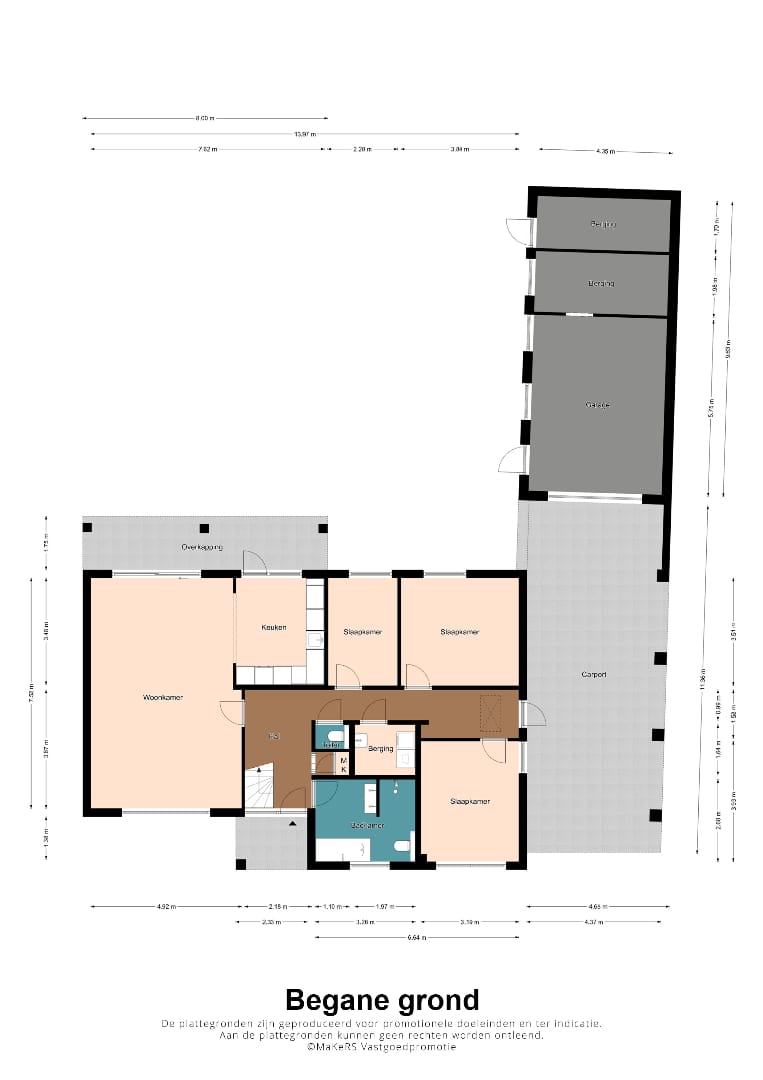 Spacious Semi-Bungalow with Solar Panels and Large Garage on 692m² Plot — 37