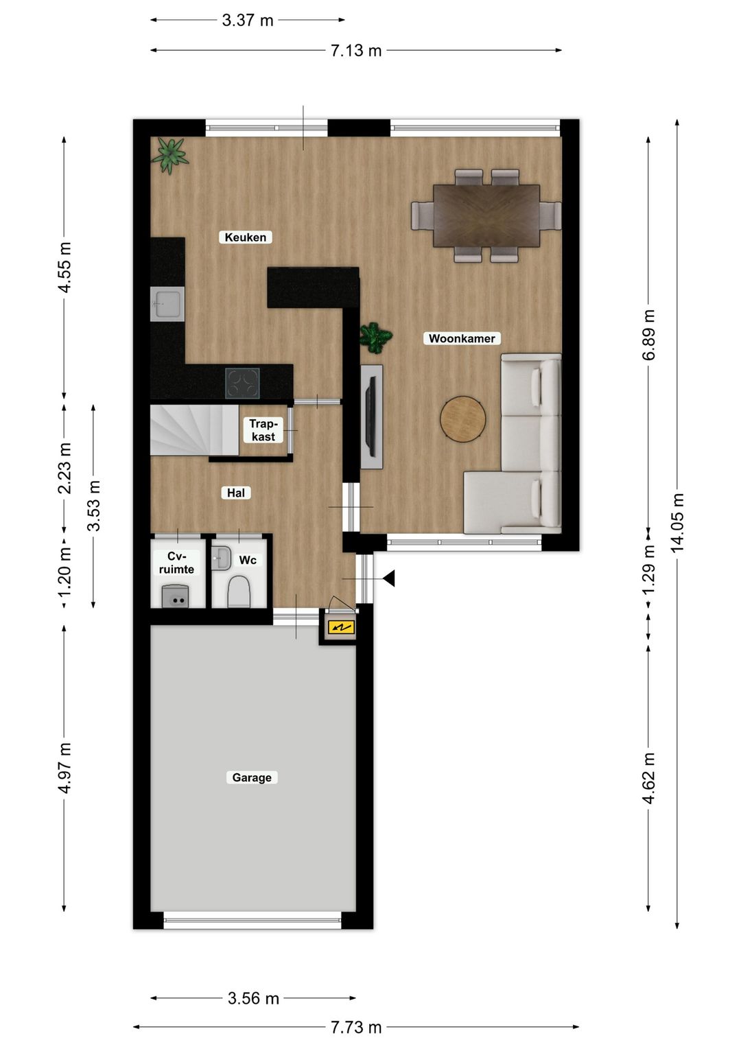 Family Home with Garage and 4 Bedrooms in Child-Friendly Neighborhood — 25