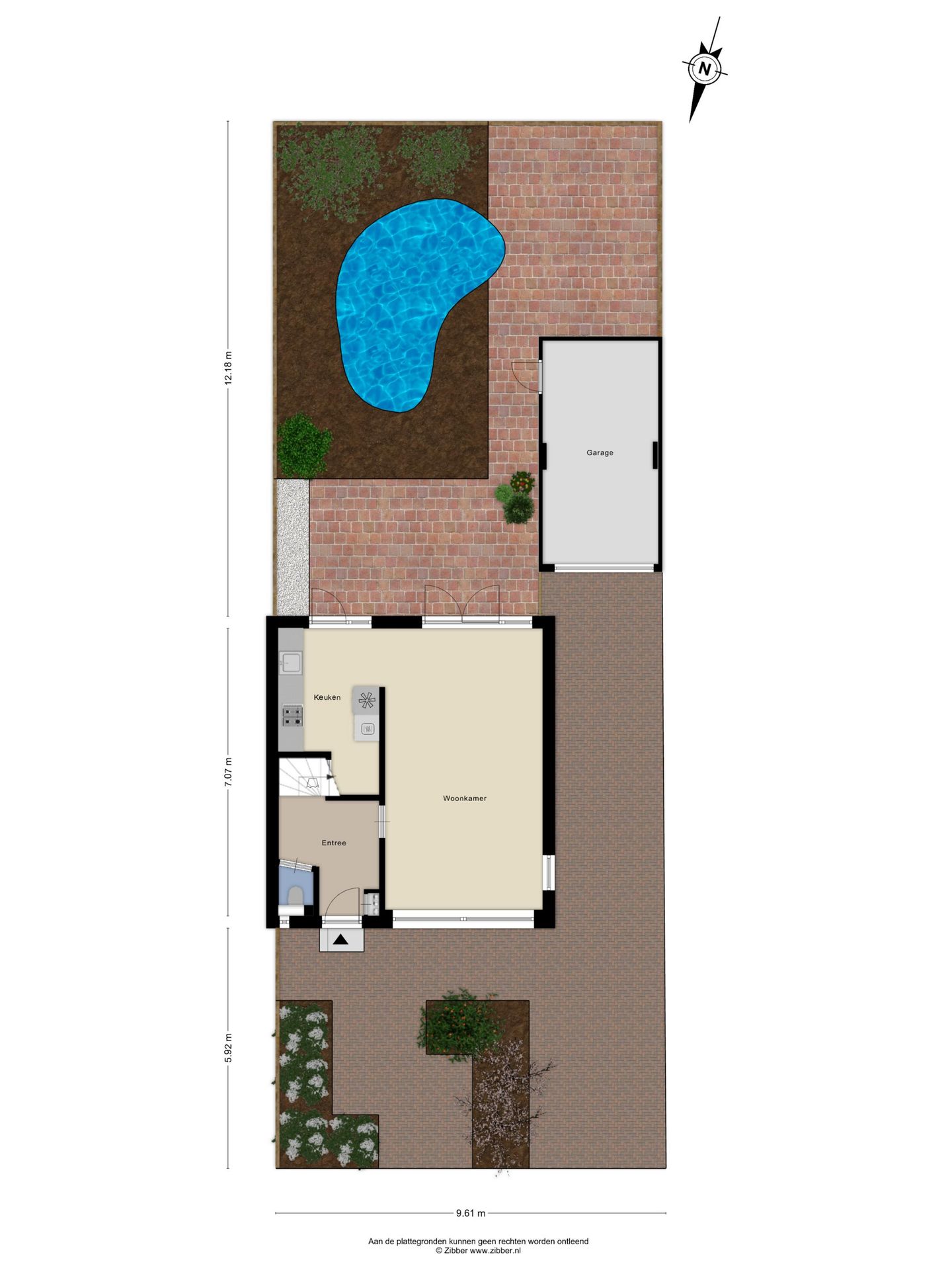Well-Maintained Semi-Detached Home with Garage, Driveway and South-Facing Garden in Oss — 48