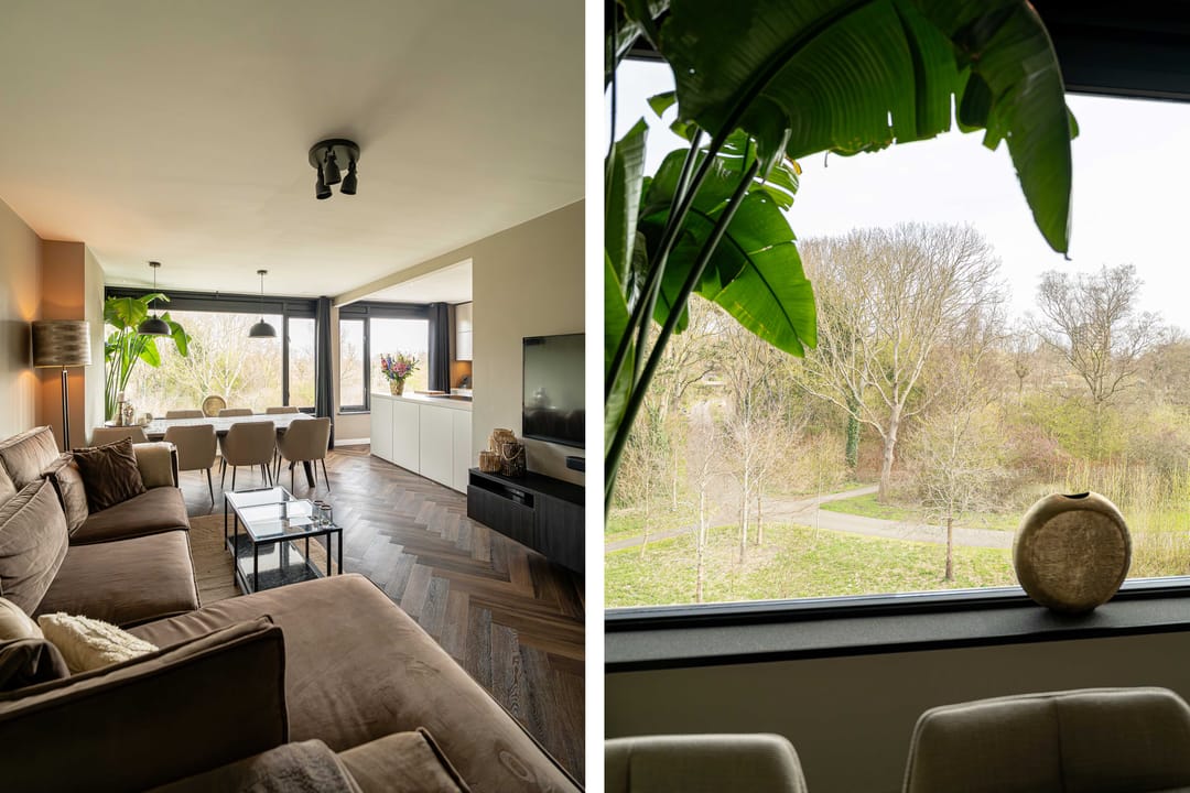 Renovated Apartment with Free View over Schoterbos in Haarlem — 15