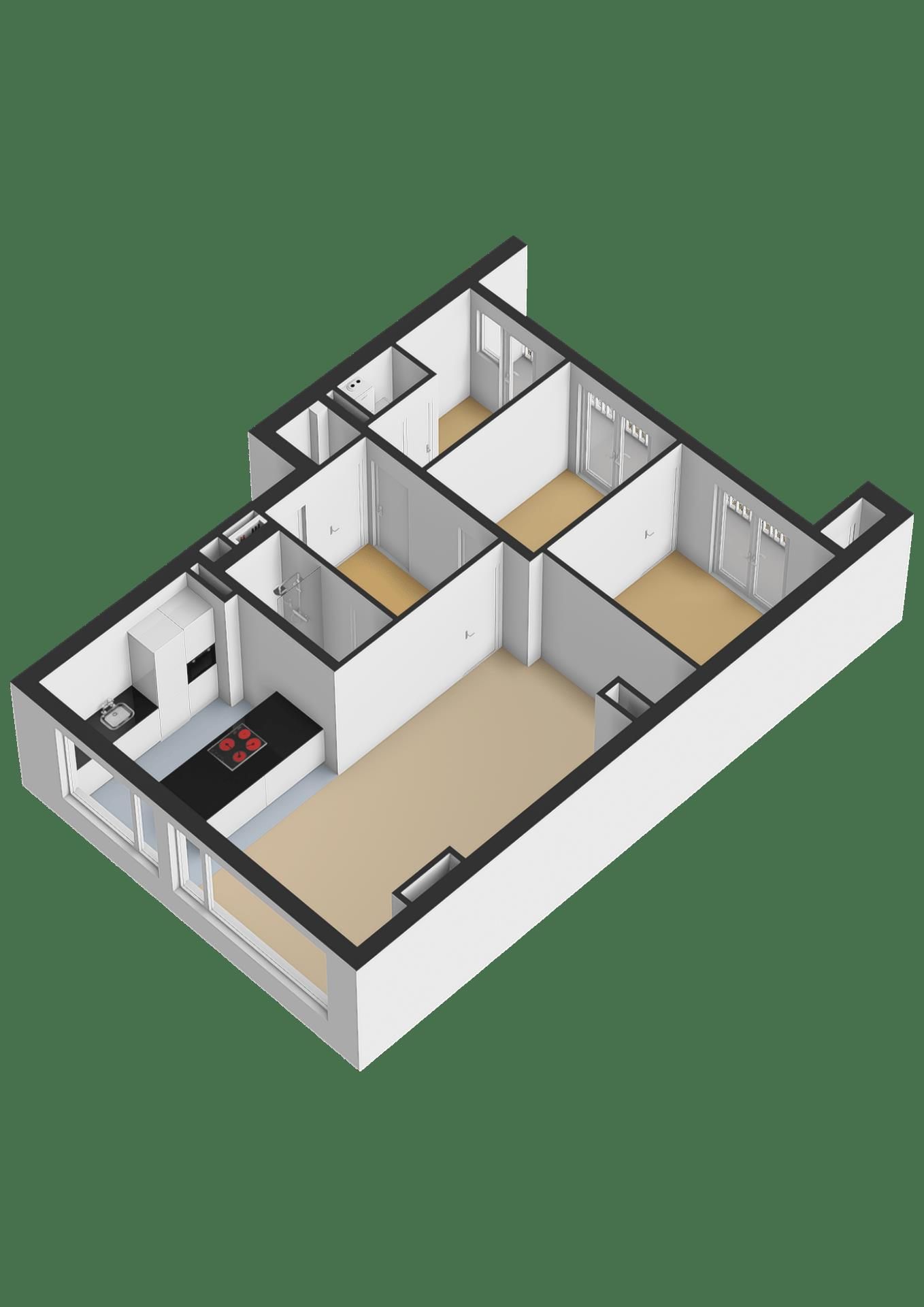 Renovated Apartment with Free View over Schoterbos in Haarlem — 34