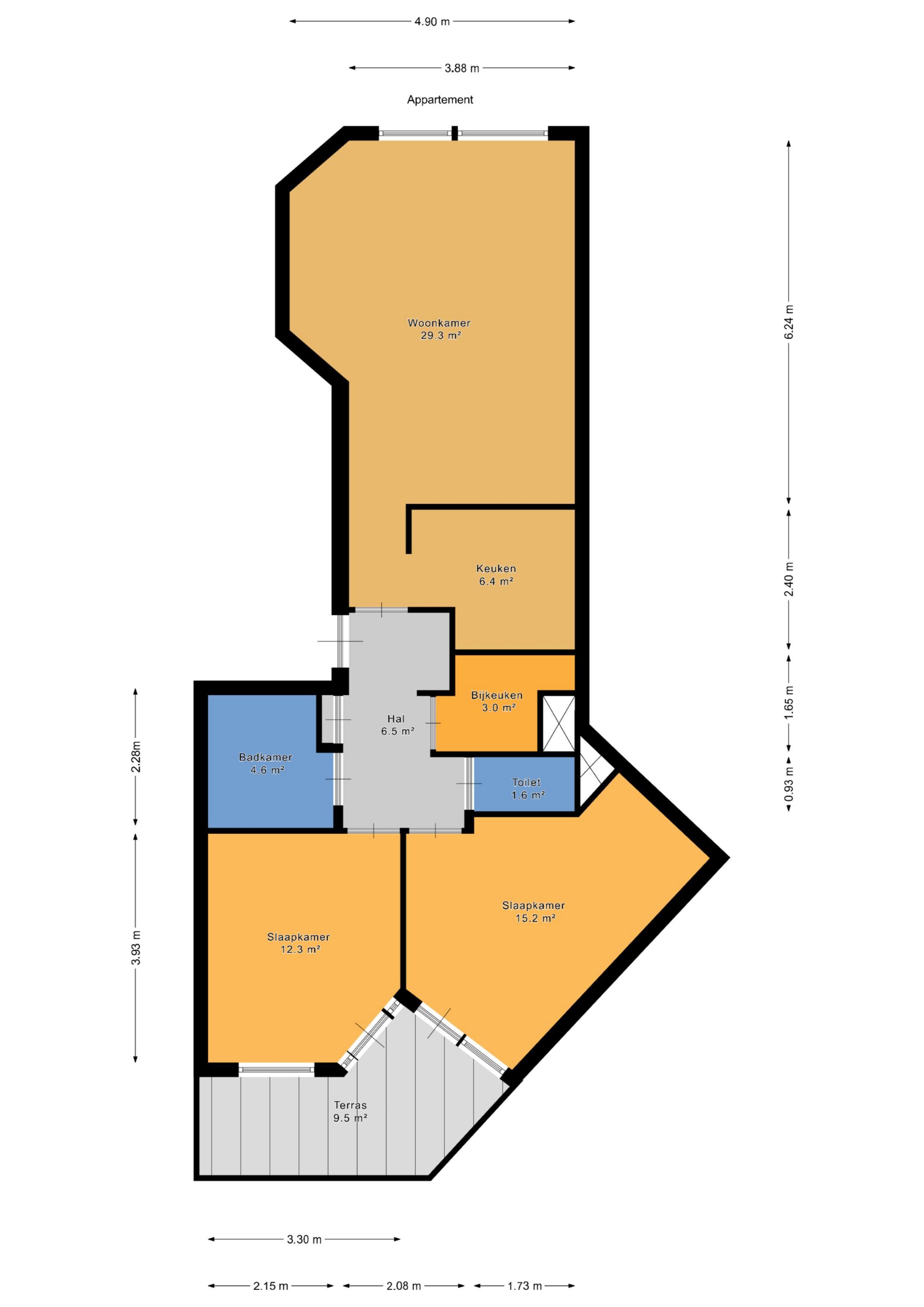 Modern Ground Floor Apartment Near Kijkduin Beach with Private Parking — 33