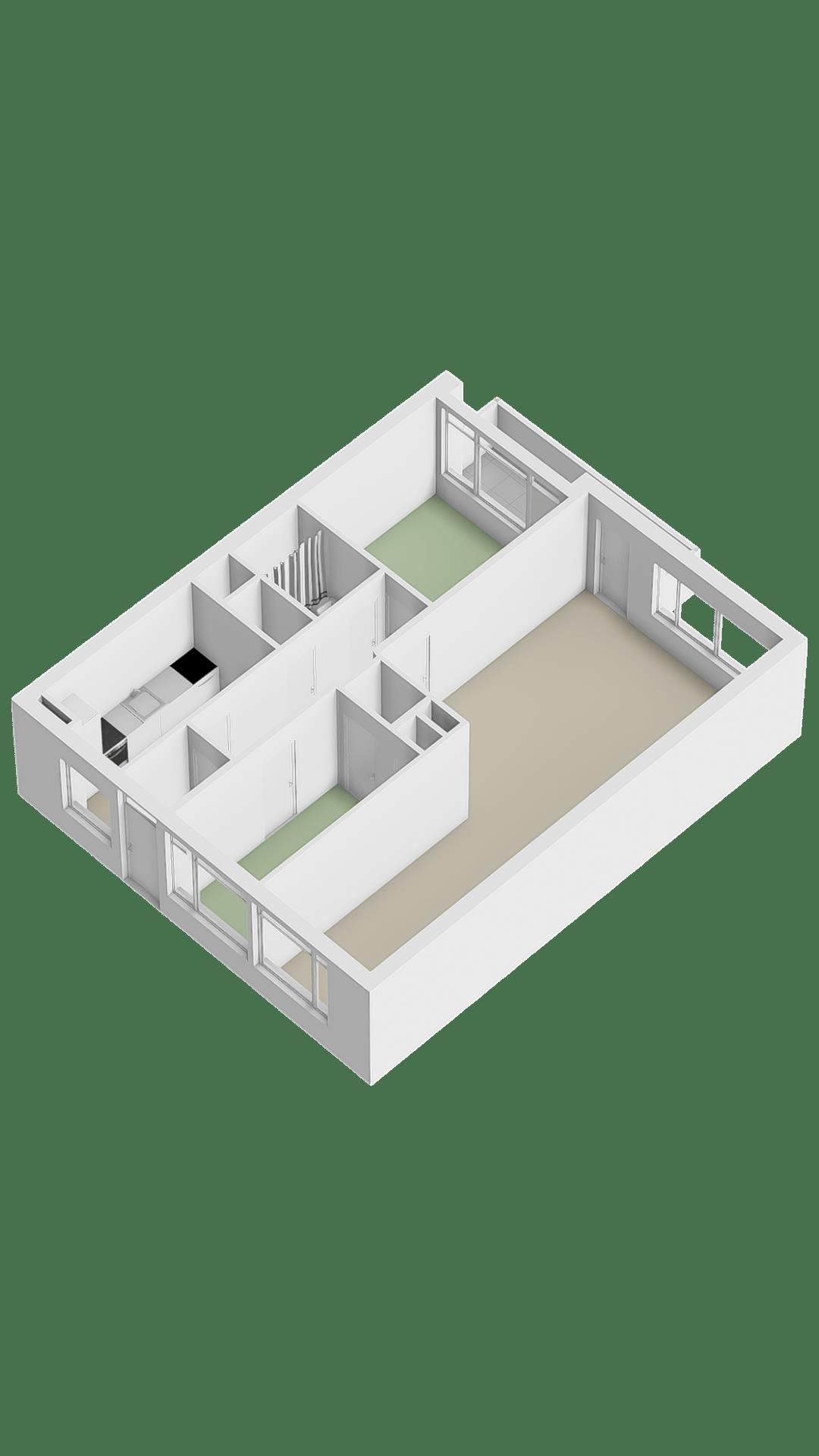 Spacious Three-Room Apartment with West-Facing Balcony in Woenselse Heide — 22