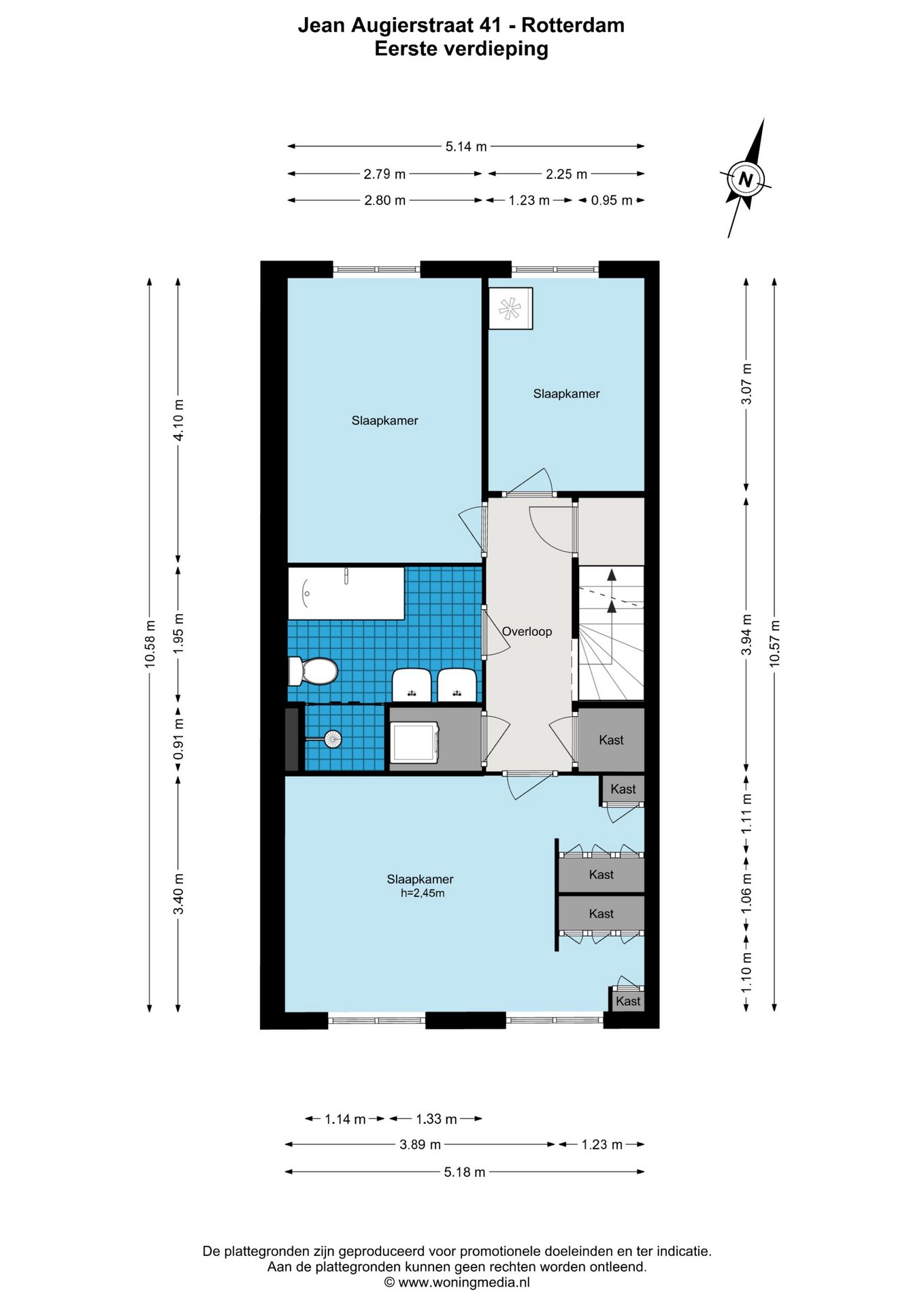 Spacious Corner Home with Garden and Rooftop Terrace in Prinsenland — 39