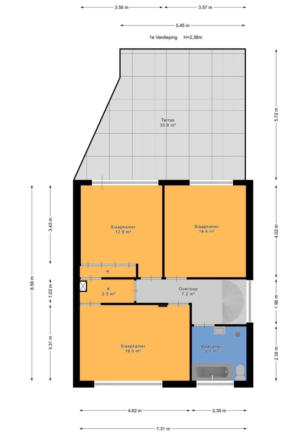 Foto 67 van Bergweg-noord 34
