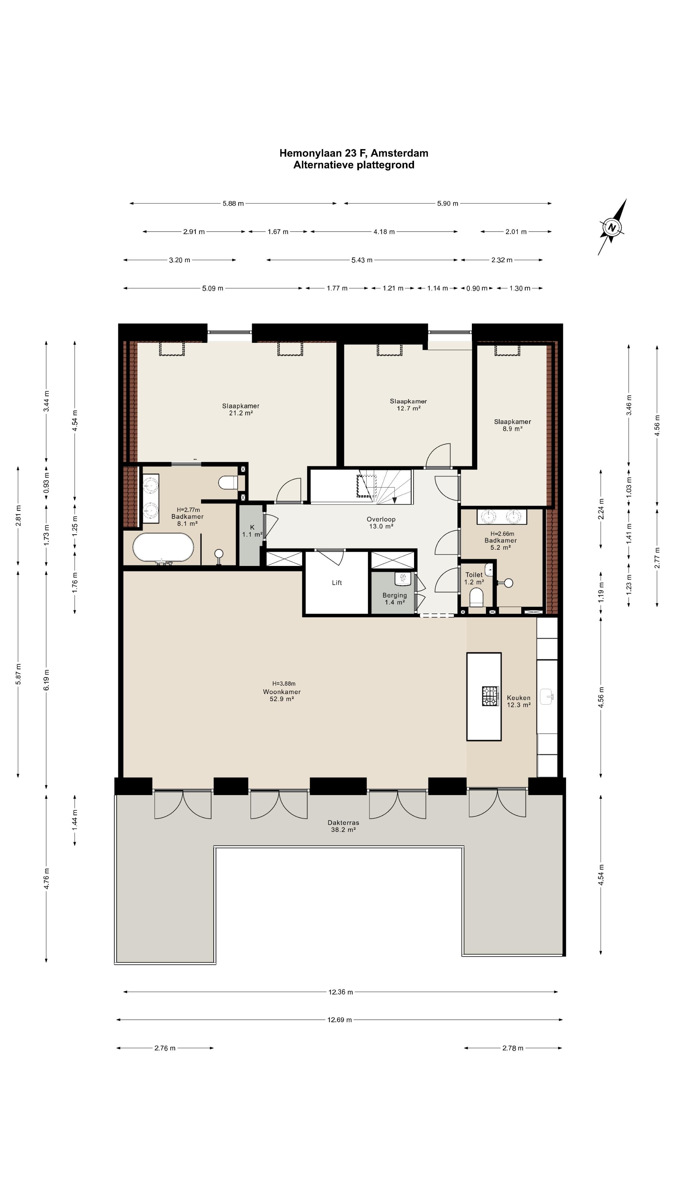 Foto 42 van Hemonylaan 23-F