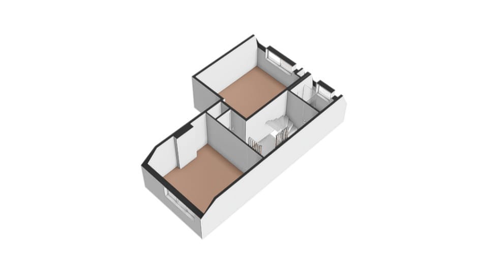 Spacious upper-floor apartment with church view and roof terrace in Venlo Withuis — 39