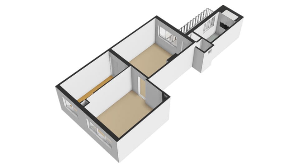 Spacious upper-floor apartment with church view and roof terrace in Venlo Withuis — 41