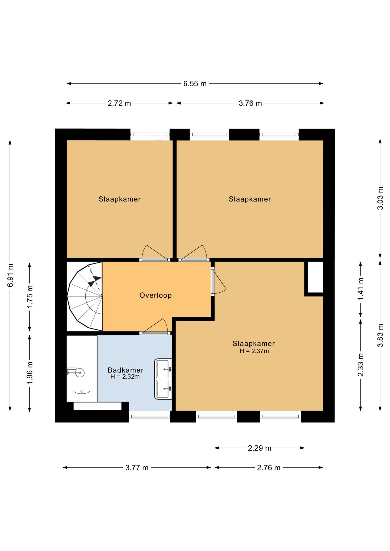 Spacious and sustainably renovated semi-detached home with modern finishes and garden extensions — 48