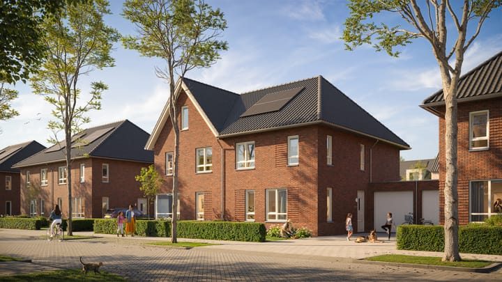 Foto van Twee-onder-een-kapwoningen 2-onder-1-kapwoning