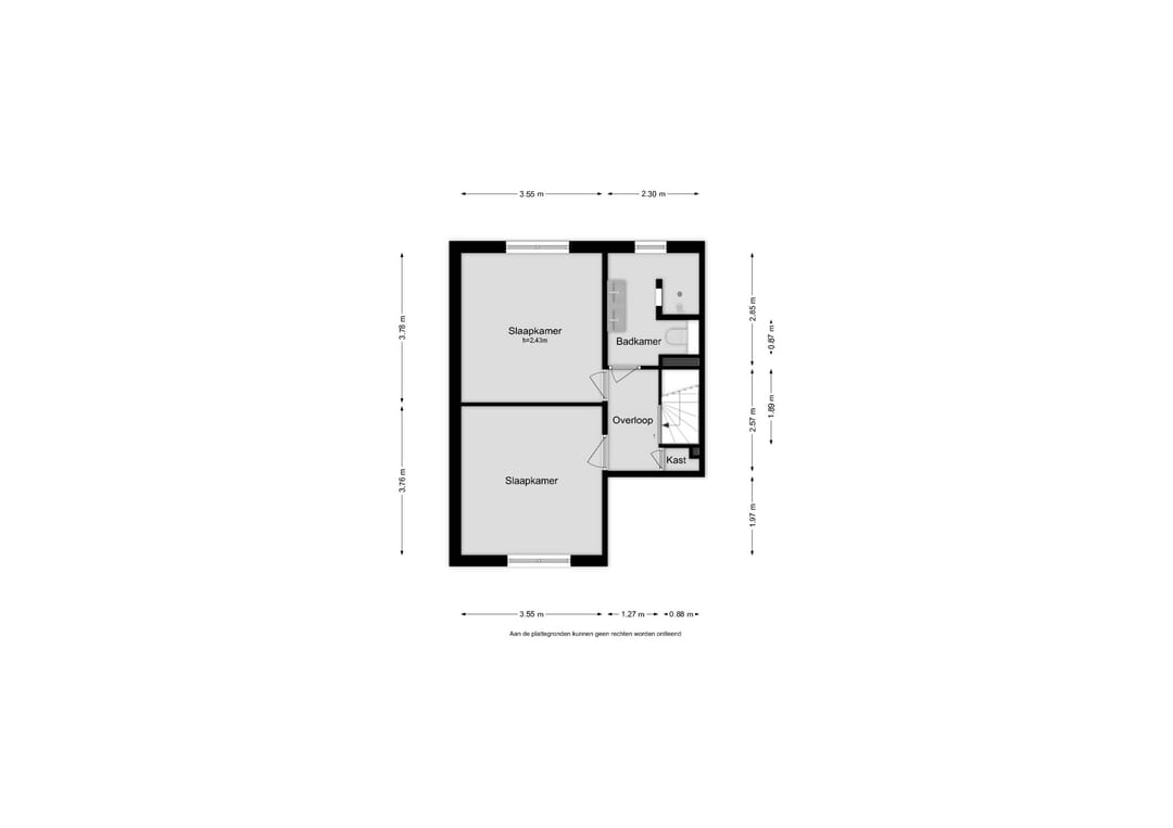 Move-in ready ground floor apartment with 2 bedrooms and sunny garden — 31