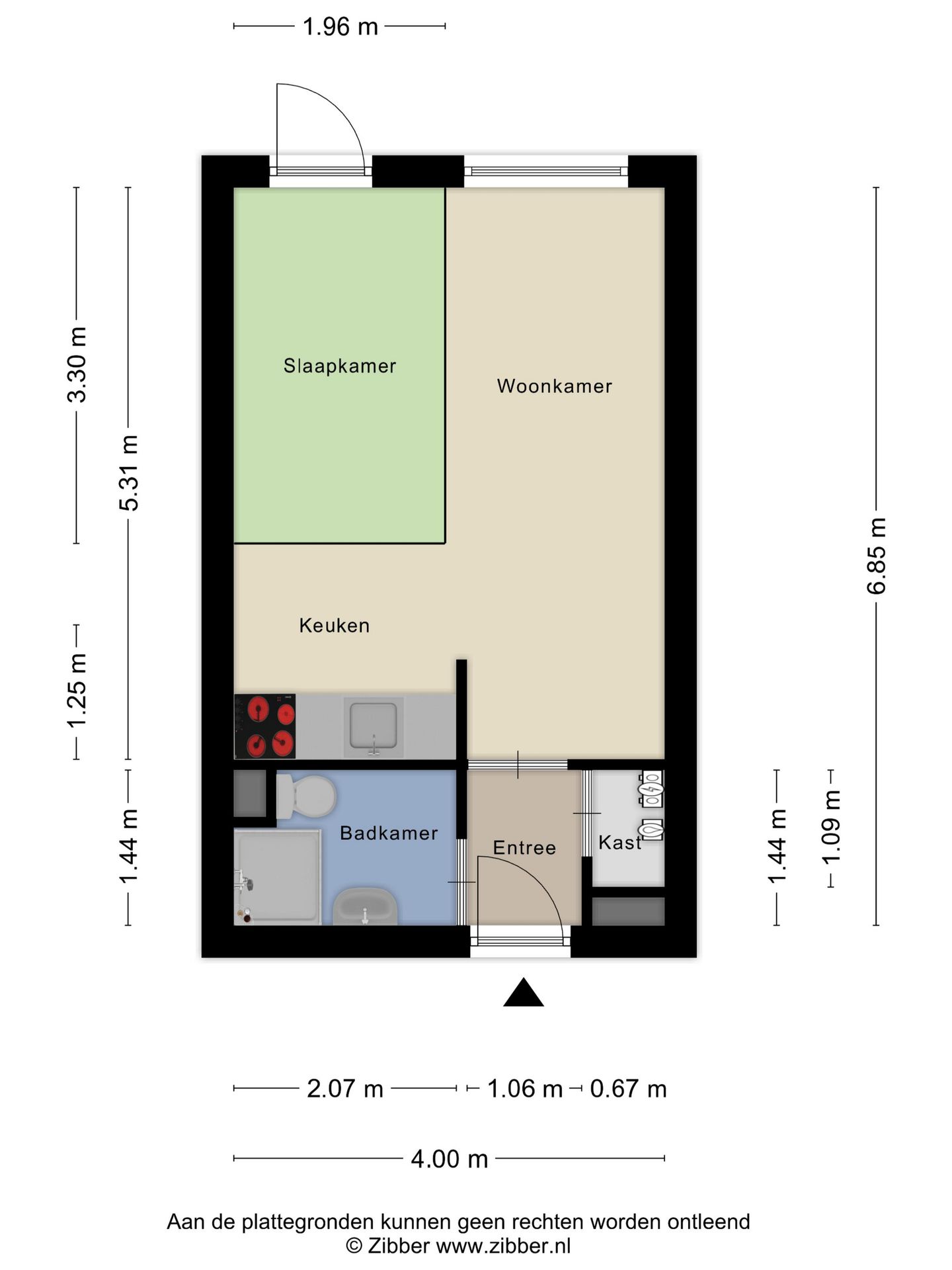 Ground Floor Studio with Private Garden in Wehl — 19