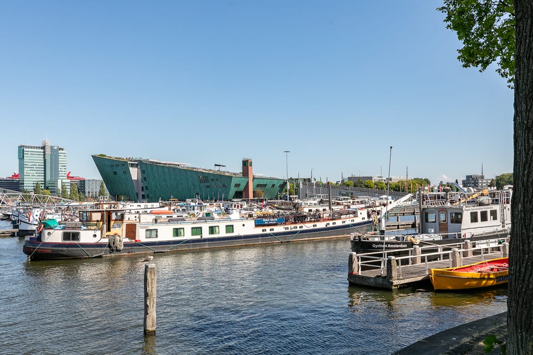Monumental Canal House with Panoramic IJ Views and Wellness Facilities — 40