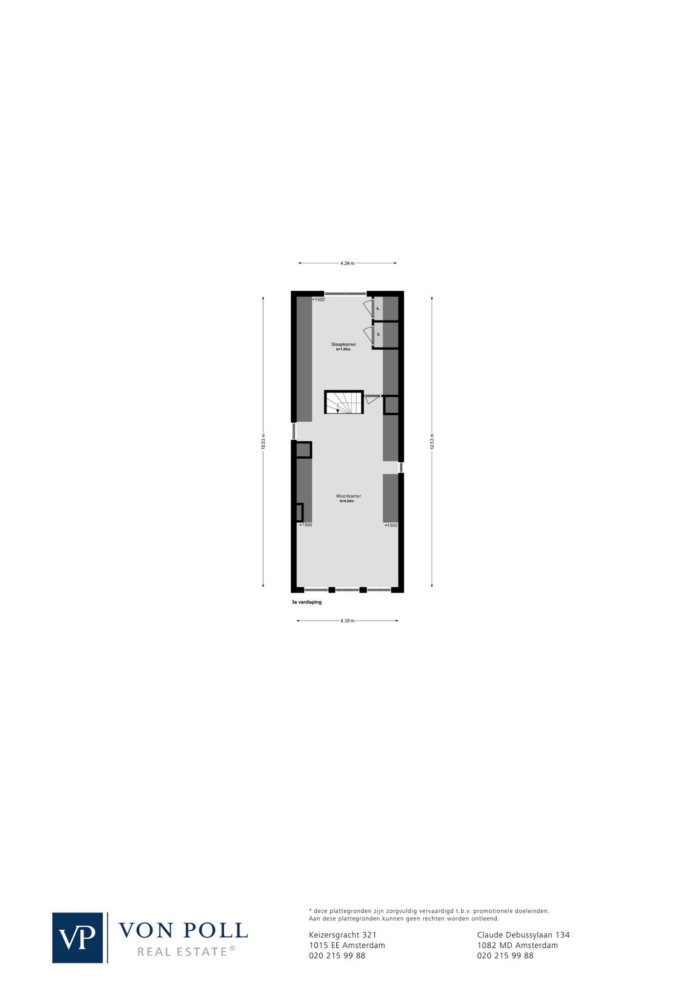 Monumental Canal House with Panoramic IJ Views and Wellness Facilities — 49