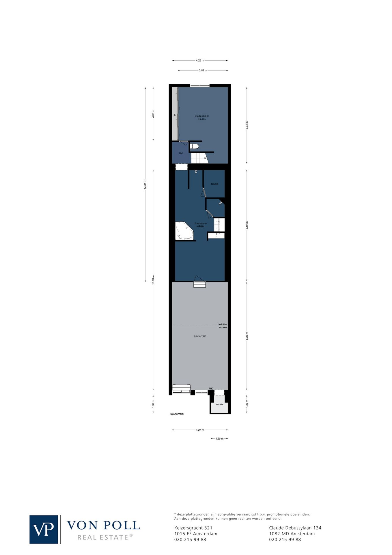 Monumental Canal House with Panoramic IJ Views and Wellness Facilities — 44