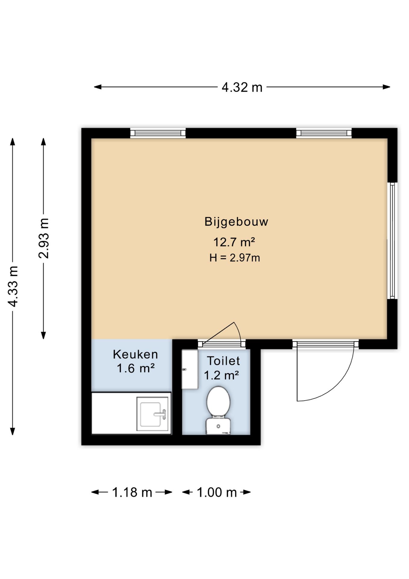 Characteristic detached house with guest annex in Terherne — 32