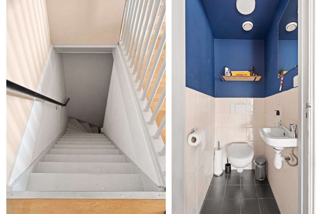 Charming top-floor apartment with mezzanine, balcony and city views near Utrecht centre — 26