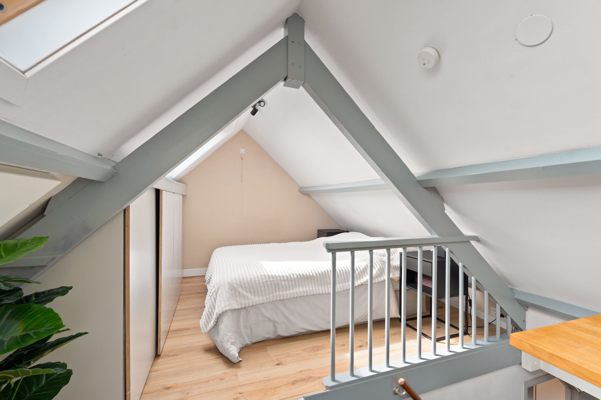 Charming top-floor apartment with mezzanine, balcony and city views near Utrecht centre — 27