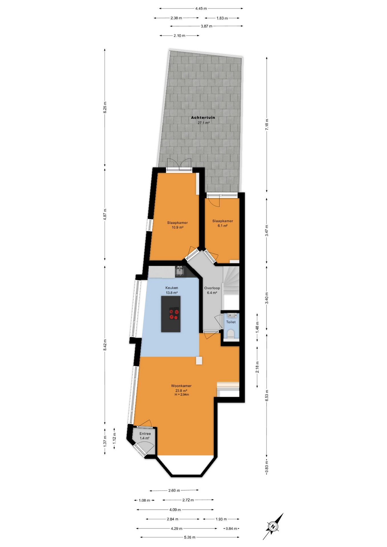 Foto 6 van Stevinstraat 56-A