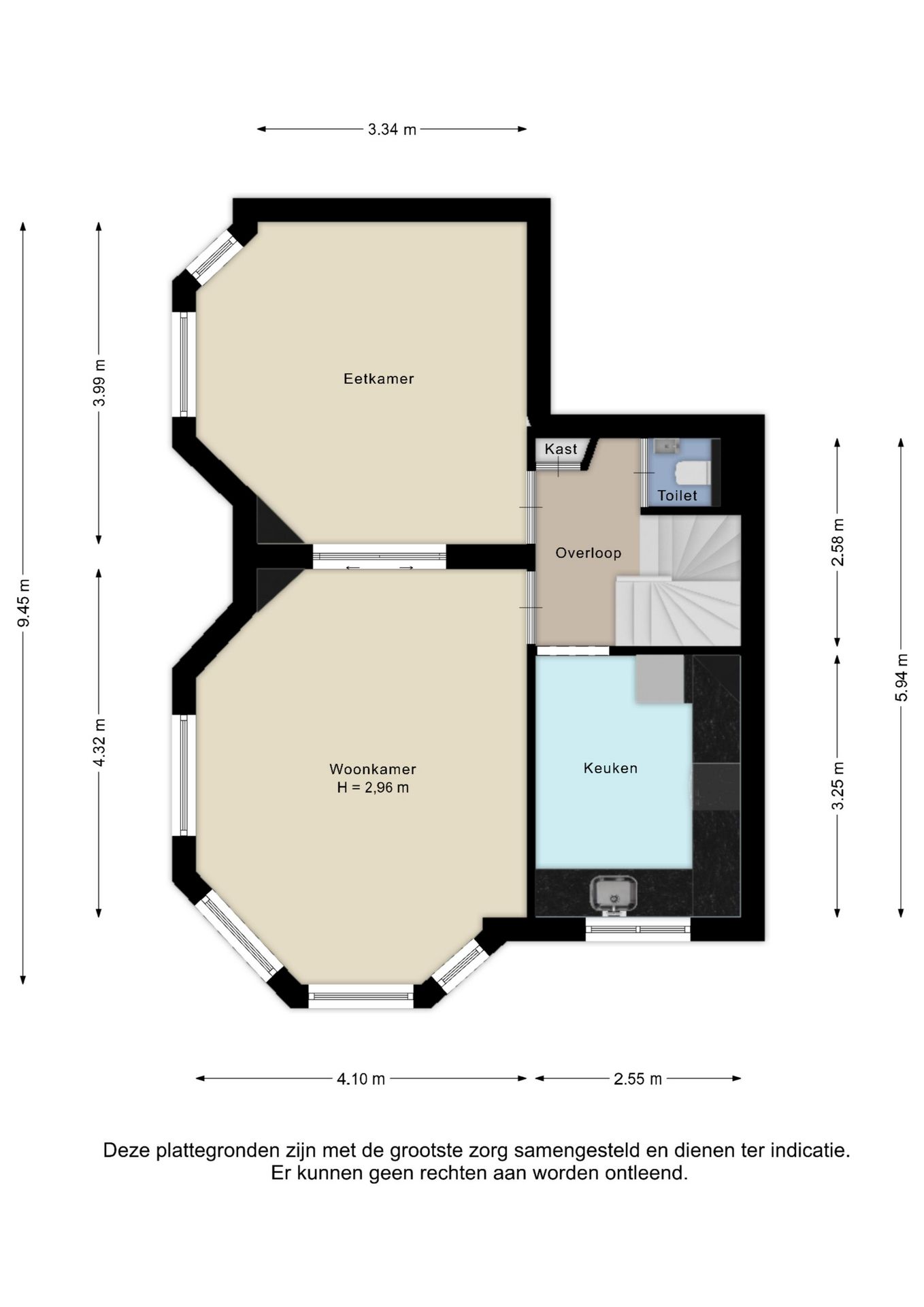 Characteristic Upper Apartment with Modern Luxury and Spacious Roof Terrace — 27