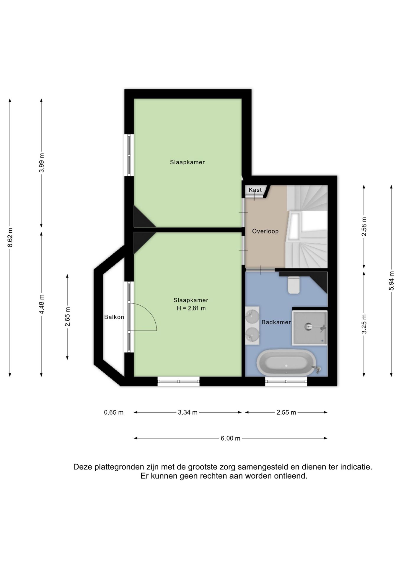 Characteristic Upper Apartment with Modern Luxury and Spacious Roof Terrace — 28