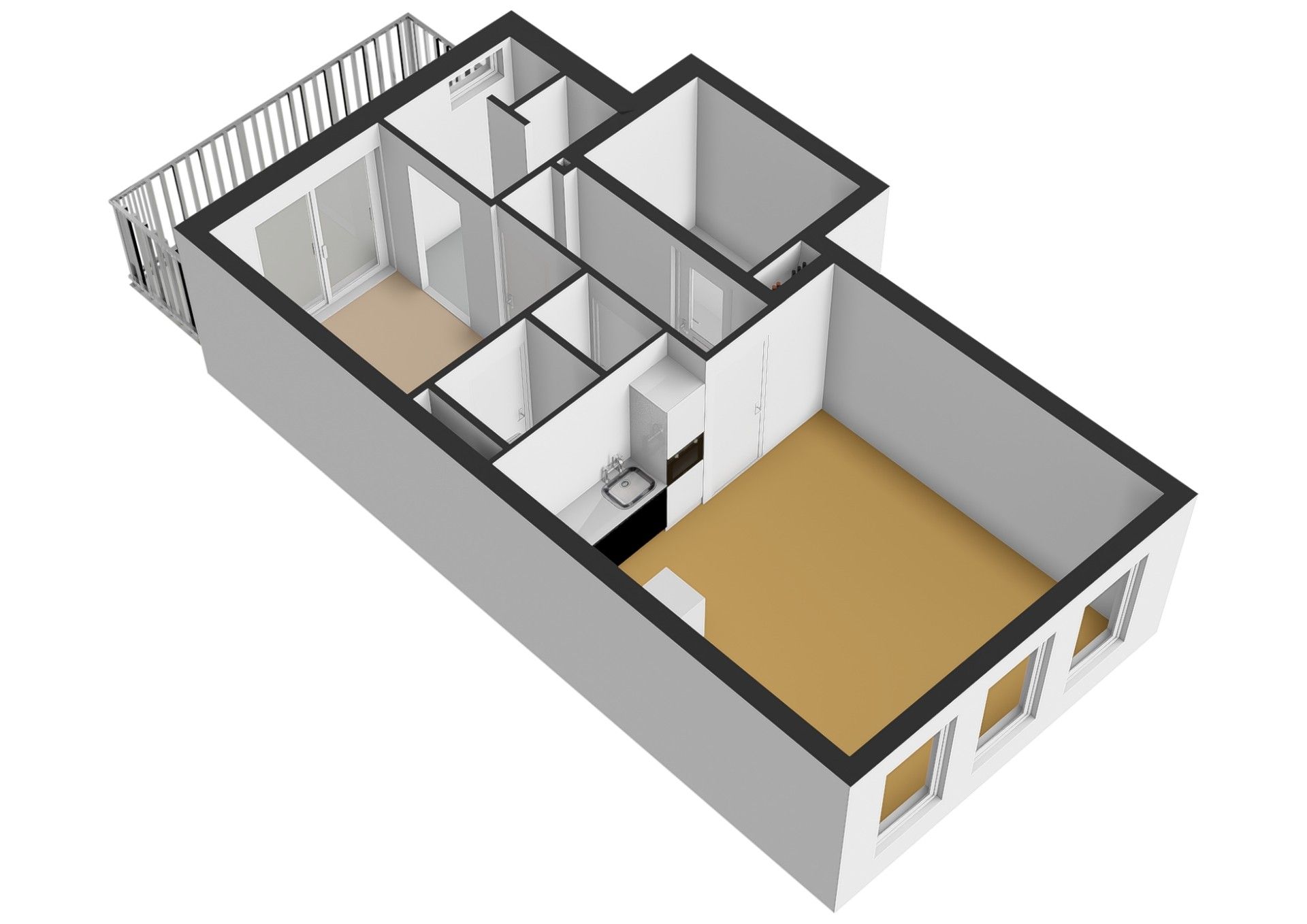 Turnkey apartment with balcony in the heart of De Pijp — 29