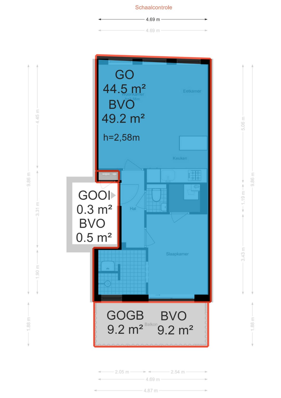 Turnkey apartment with balcony in the heart of De Pijp — 28