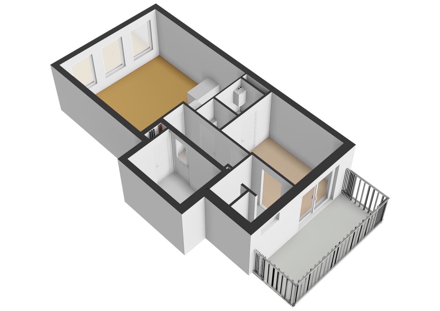Turnkey apartment with balcony in the heart of De Pijp — 27