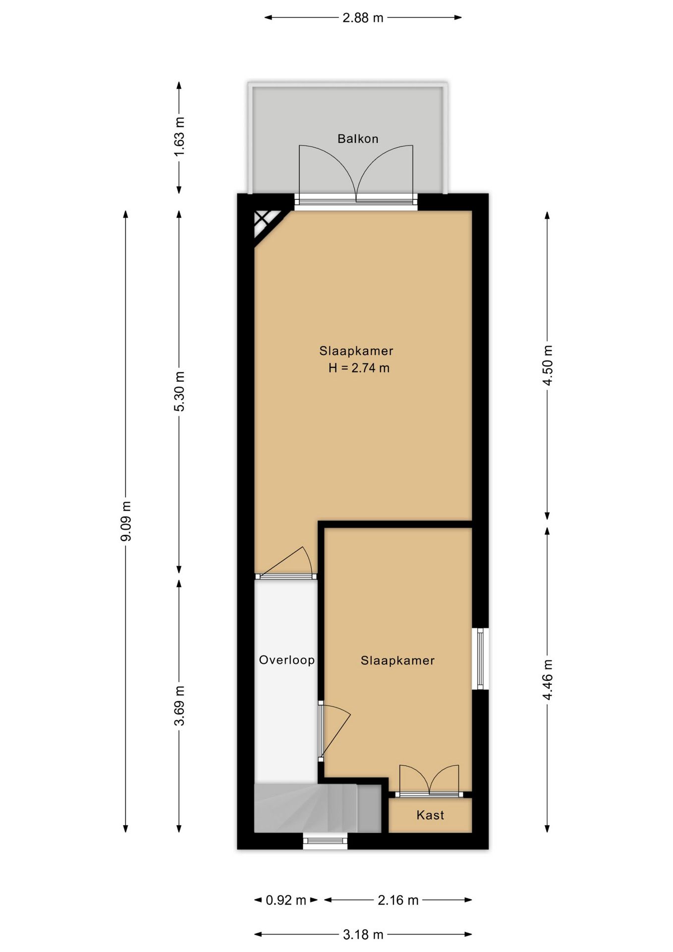 Elegant Parterre Apartment with Direct Access to Sunny Court Park in Duinoord — 53
