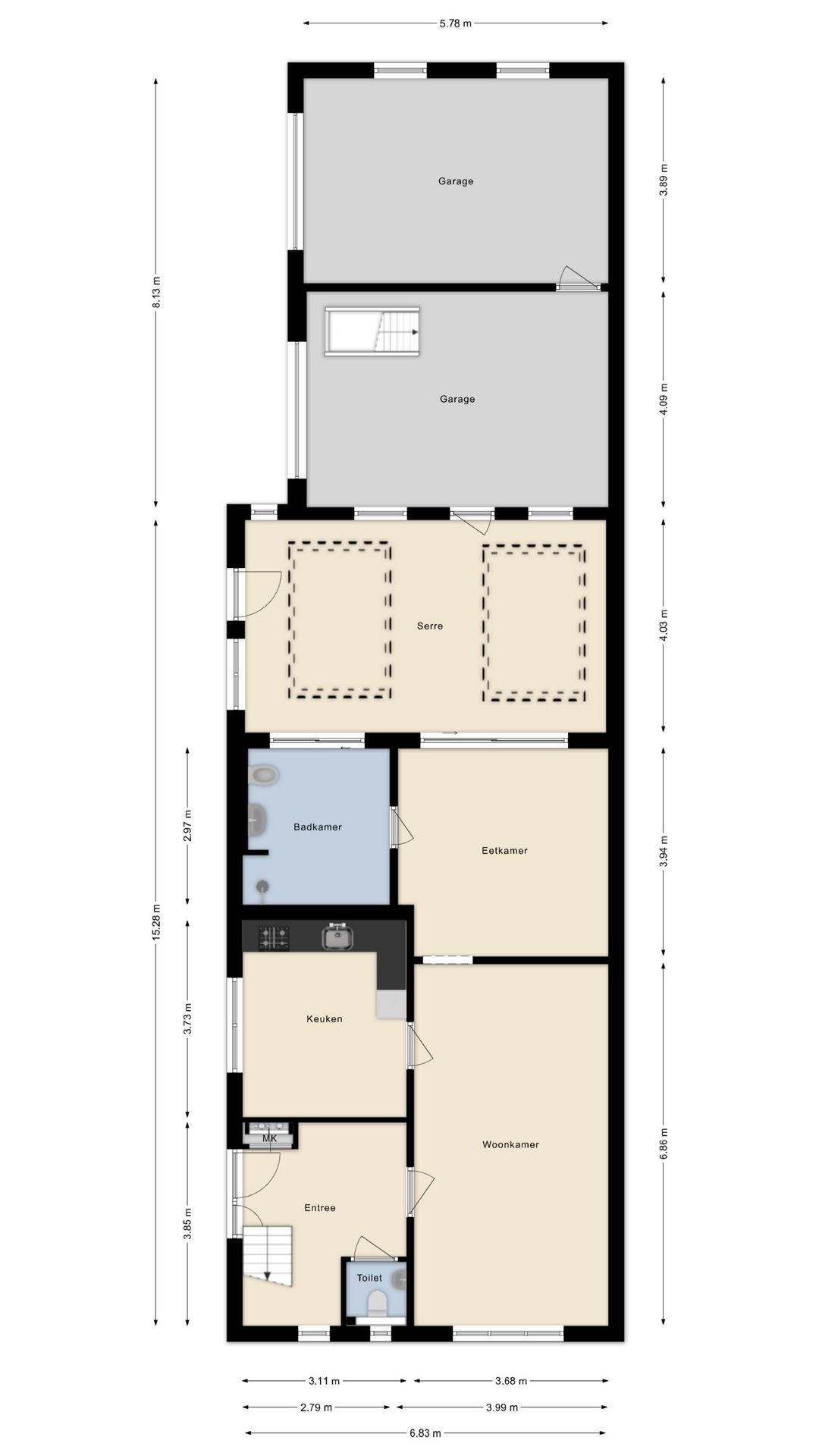 Unique Property with Historic Barn and Spacious Garden in Echt Centre — 68