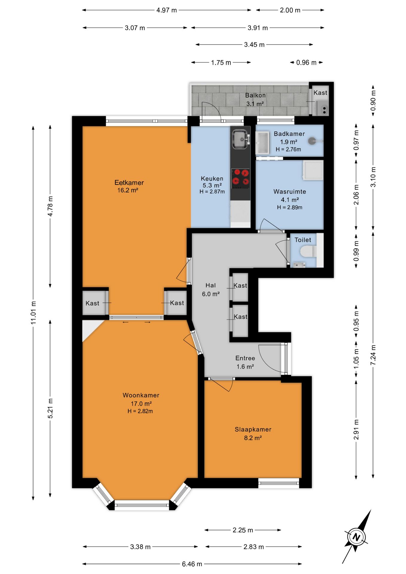 Ready-to-move-in apartment with luxury kitchen in Den Haag Oostbroek-Noord — 31