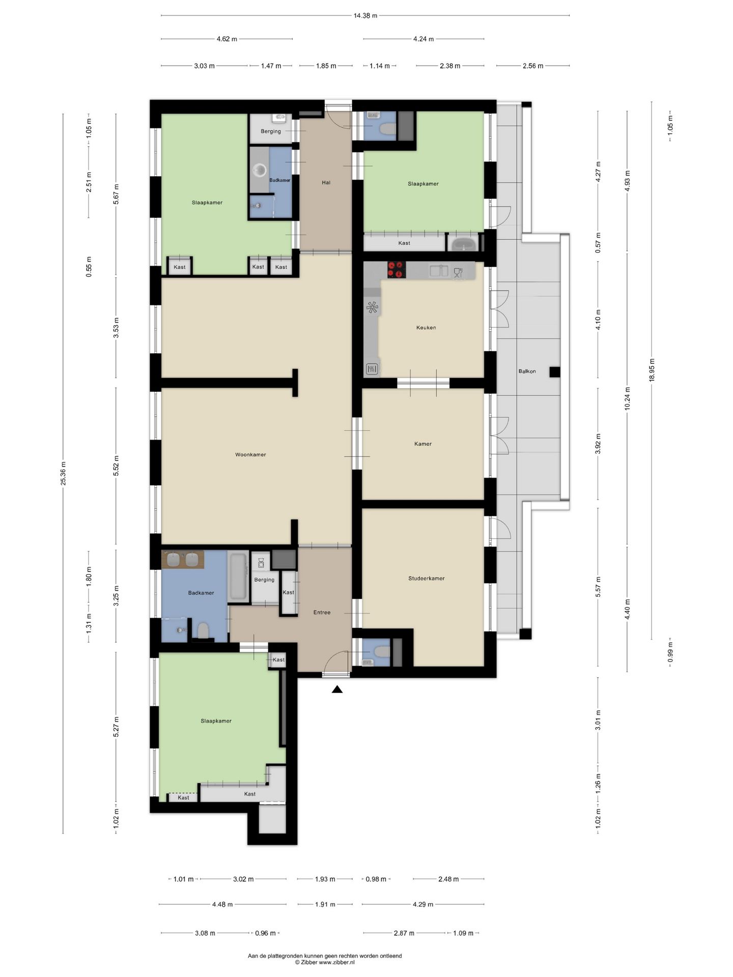Spacious 241m² Apartment in Historic National Monument De Hogenhout — 78
