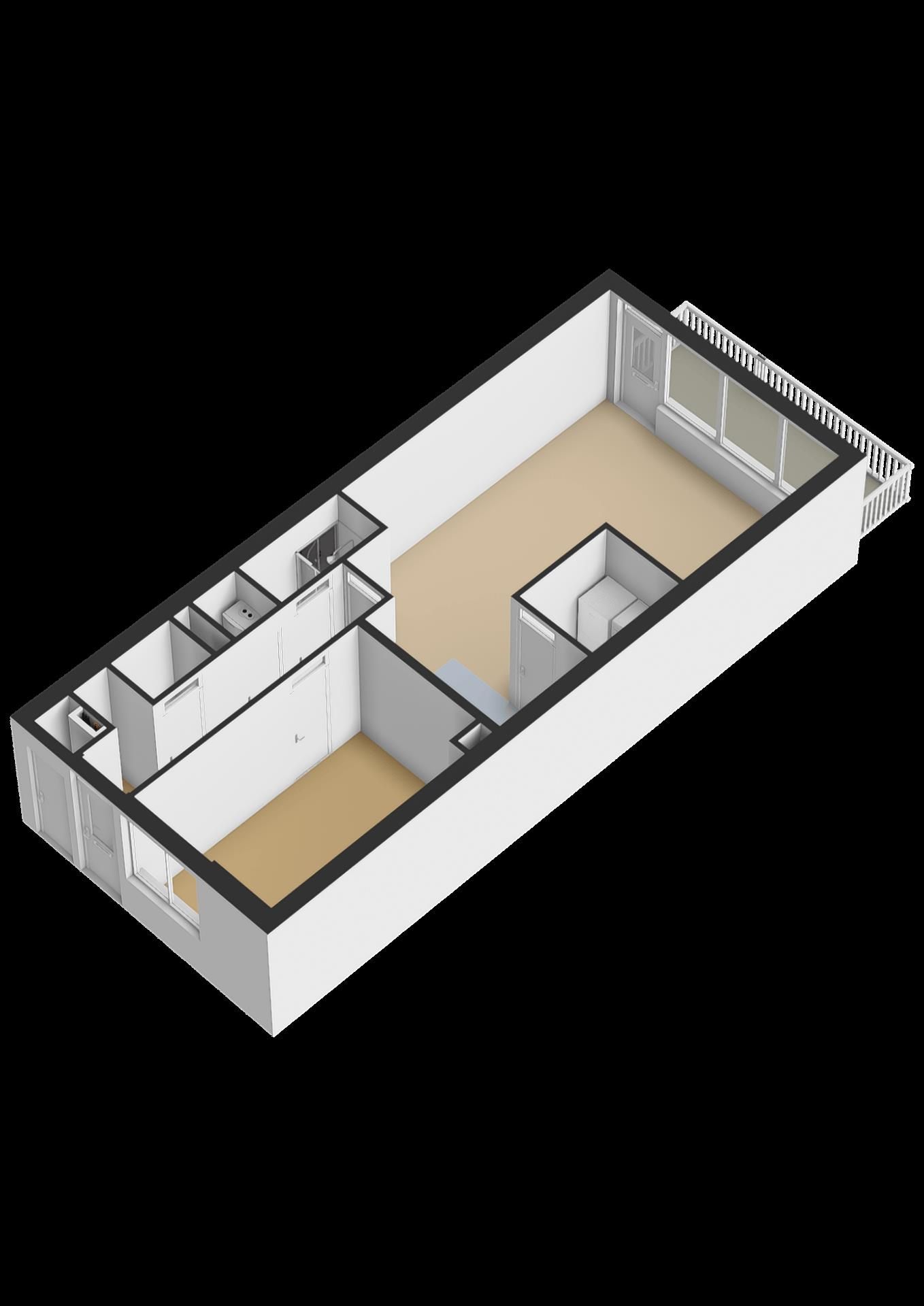 Well-maintained apartment with balcony and church view in Venlo center — 32