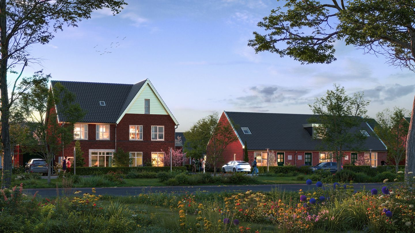 Foto 5 van De Buitentuin van Baak - 4 rijwoningen (Bouwnr. 5)