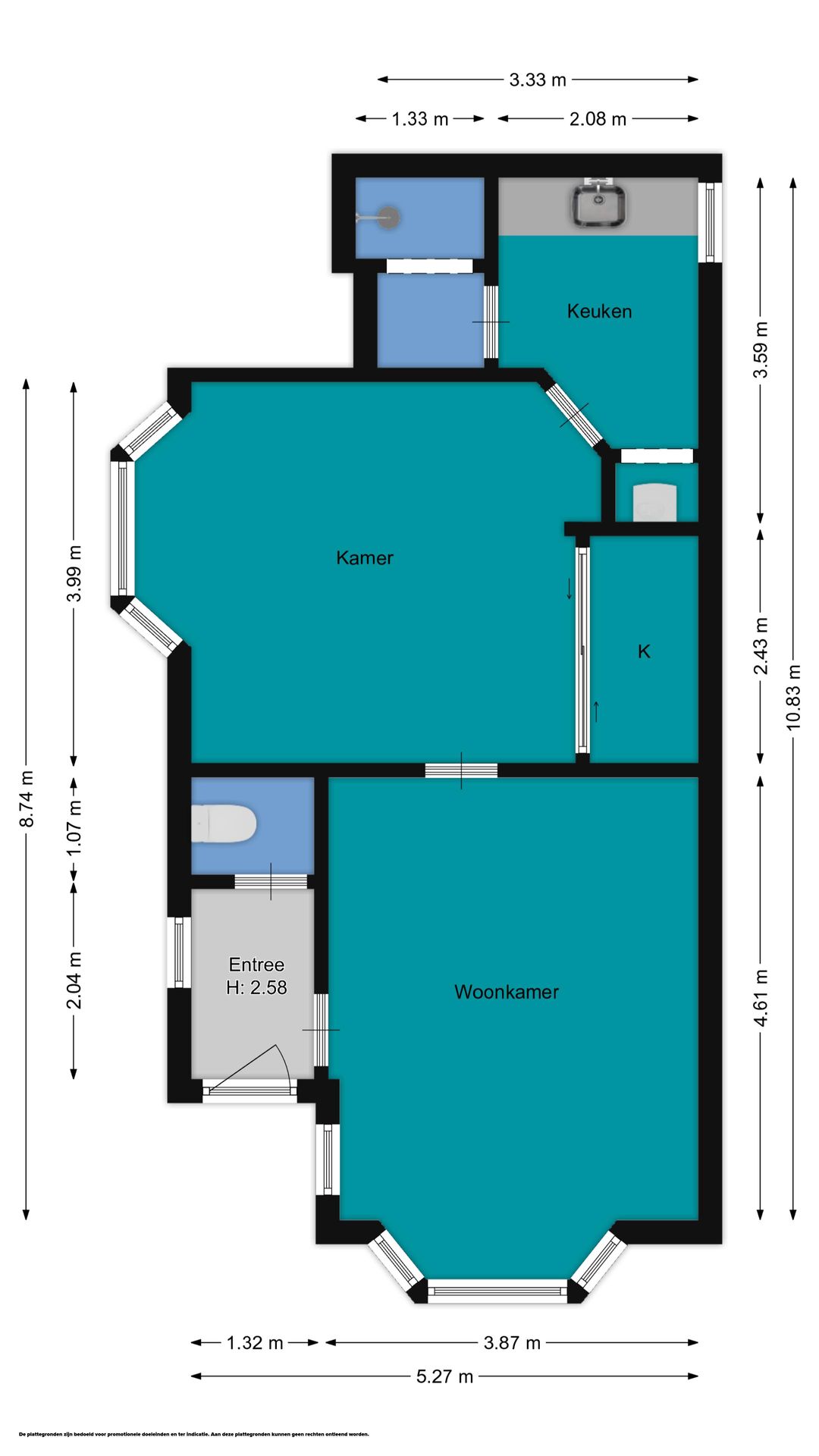 Ground floor apartment with garden near Hilversum center — 16