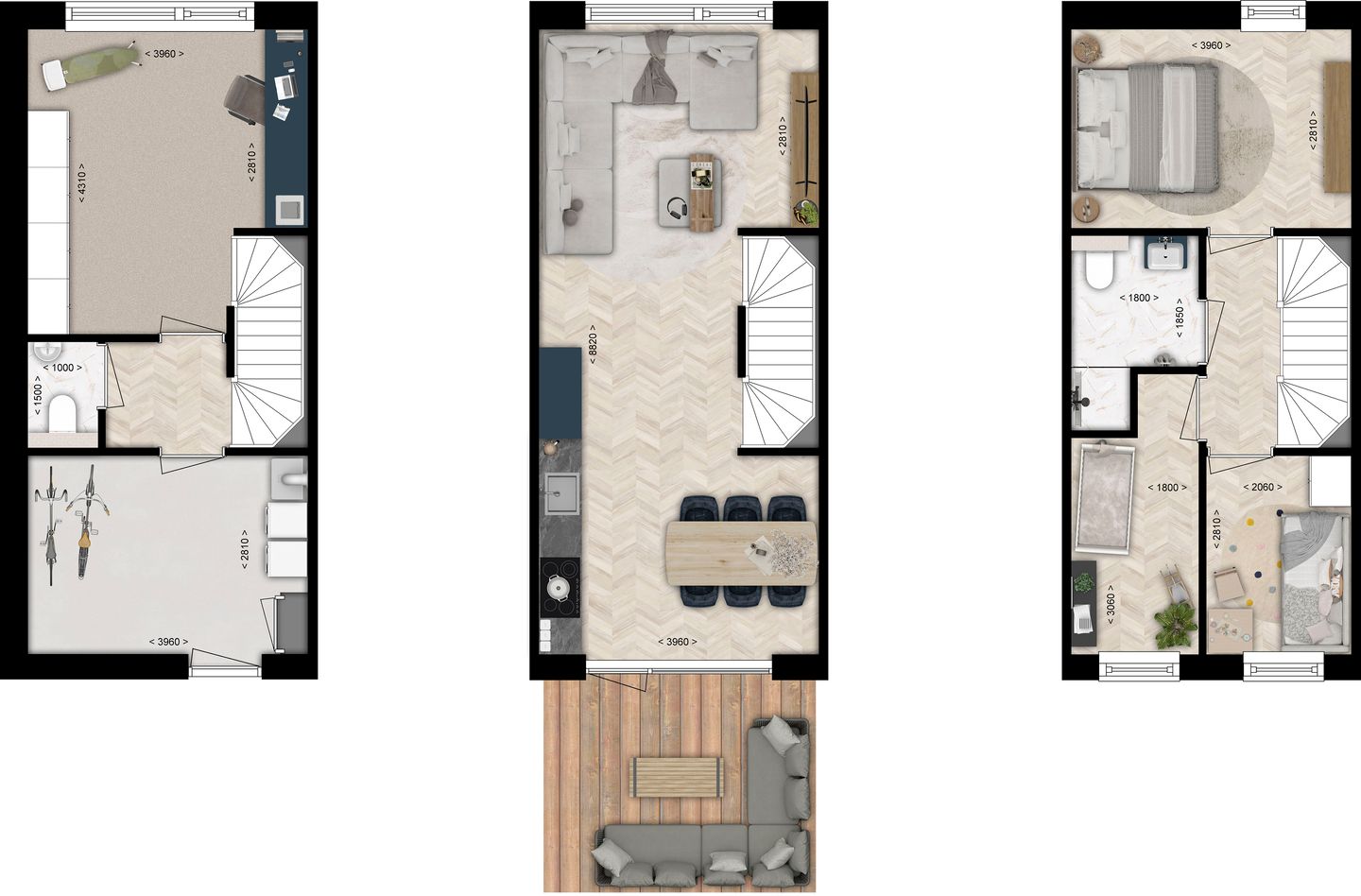 Foto 4 van Stadswoning type Q (Bouwnr. 10)