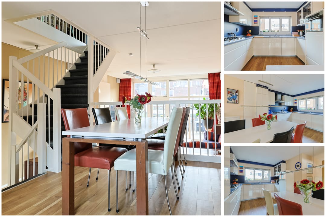 Waterfront End House with Terrace Near Alphen Center — 16