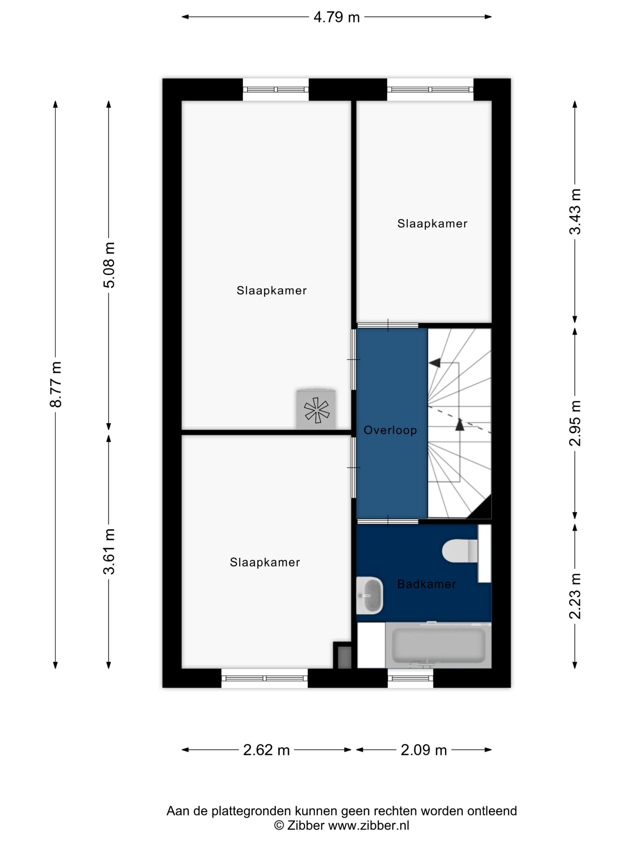 Spacious terraced home with sunny southwest garden in quiet Leiden neighborhood — 38