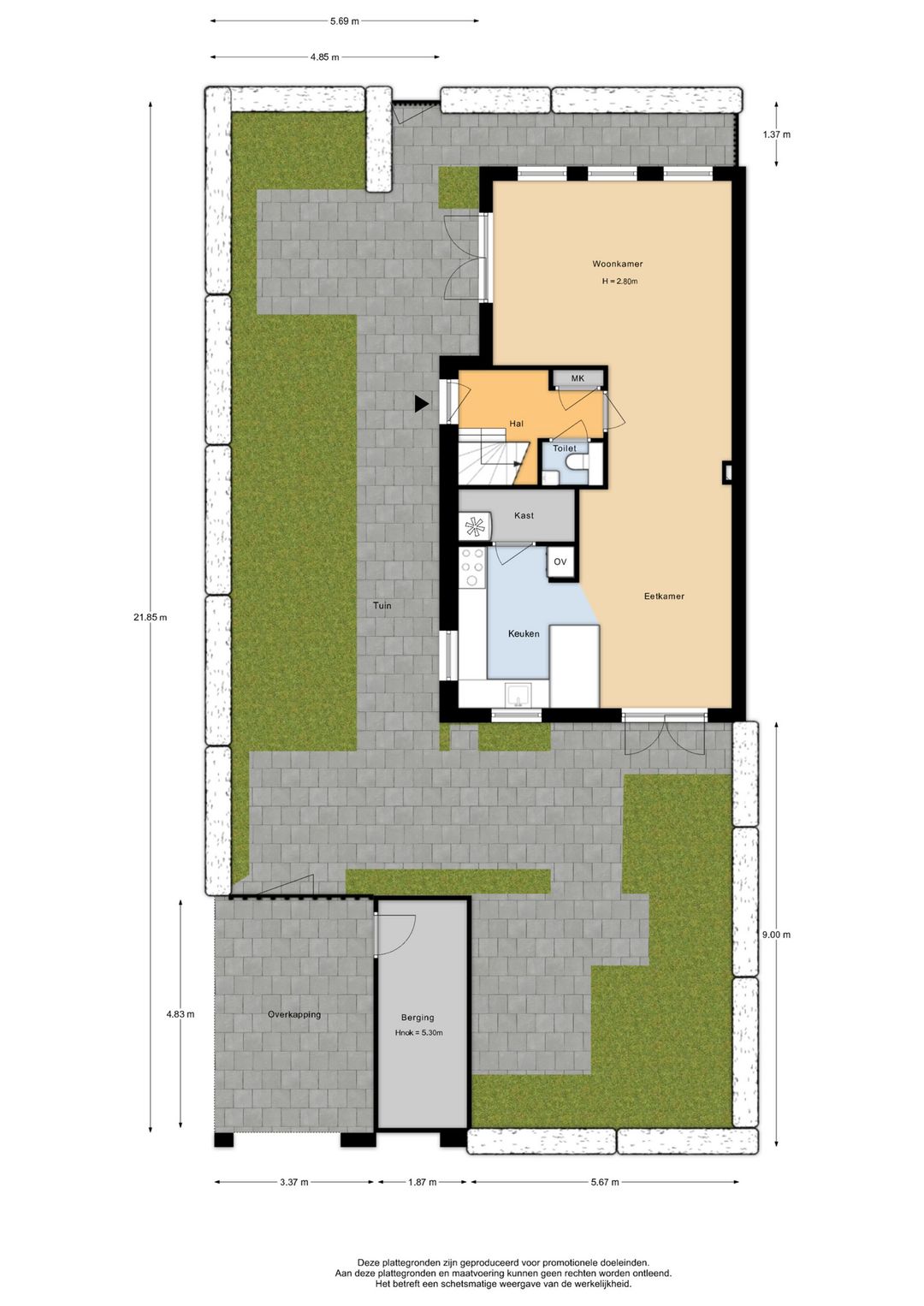 Modern Semi-Detached Villa in a Quiet, Child-Friendly Neighborhood — 57
