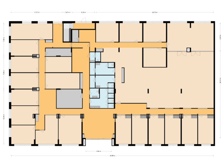 Louis Porquinlaan 1-3 situatie (2)