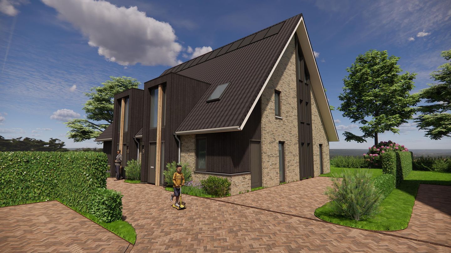 Foto 1 van 2-onder-1-kapwoning (Bouwnr. 9)