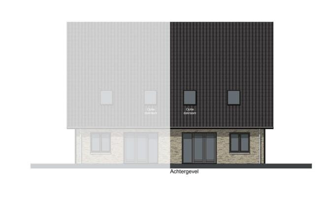 Foto 3 van 2-onder-1-kapwoning (Bouwnr. 10)