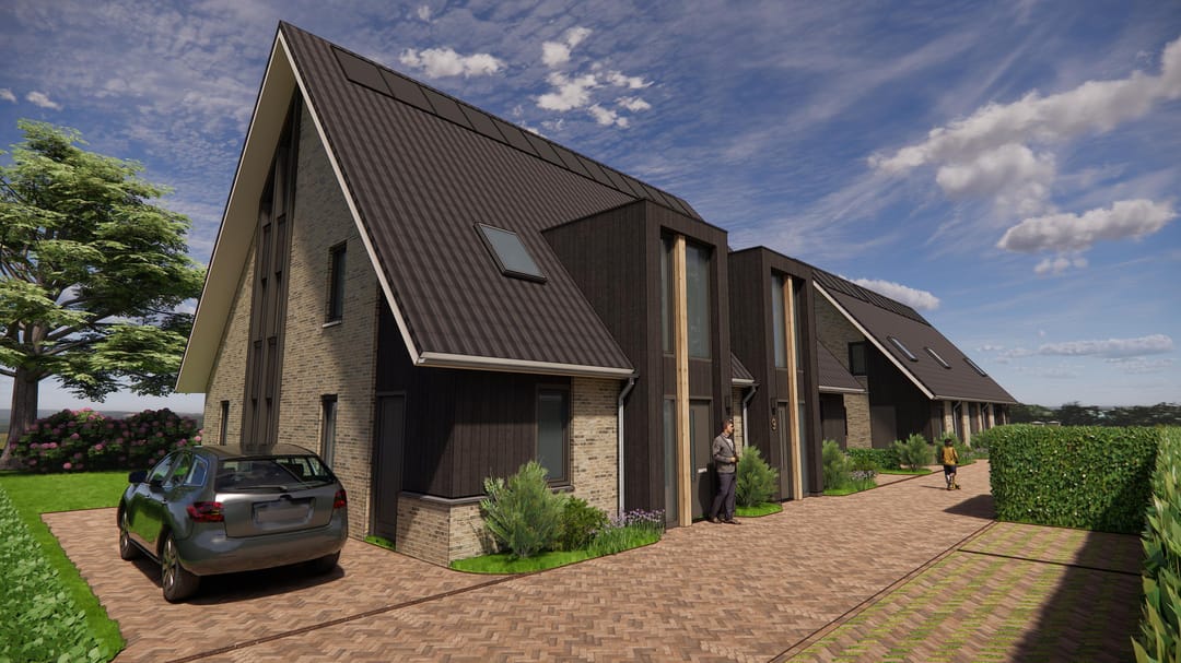 Foto 1 van 2-onder-1-kapwoning (Bouwnr. 10)