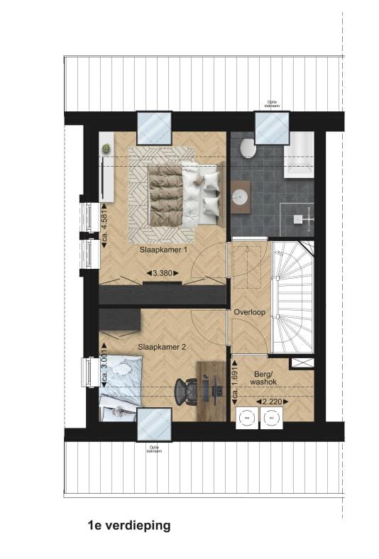 Foto 7 van Hoekwoning (Bouwnr. 8)