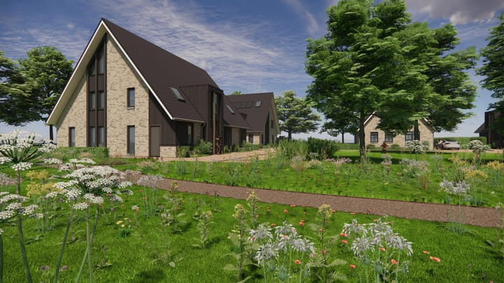 Foto 2 van 2-onder-1-kapwoning (Bouwnr. 4)