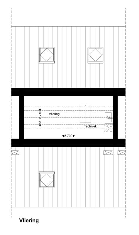 Foto 7 van Tussenwoning (Bouwnr. 7)