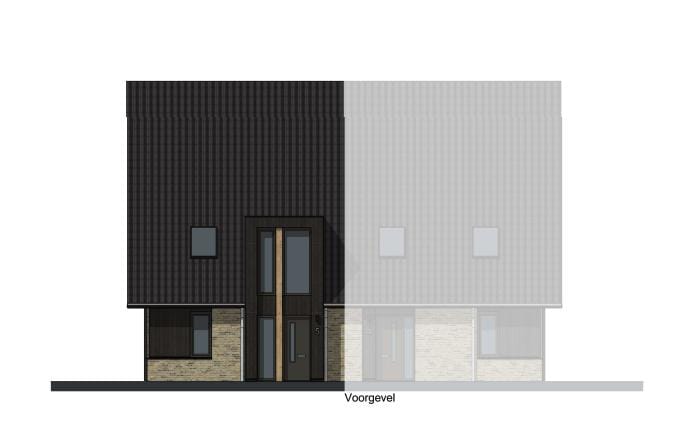 Foto 3 van 2-onder-1-kapwoning (Bouwnr. 5)