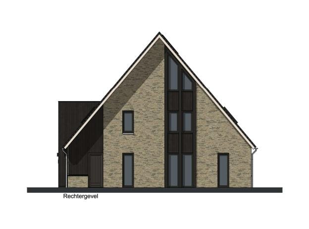 Foto 3 van 2-onder-1-kapwoning (Bouwnr. 4)